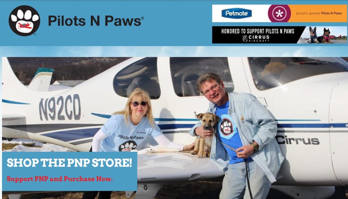 Pilots and Paws Pets Plane