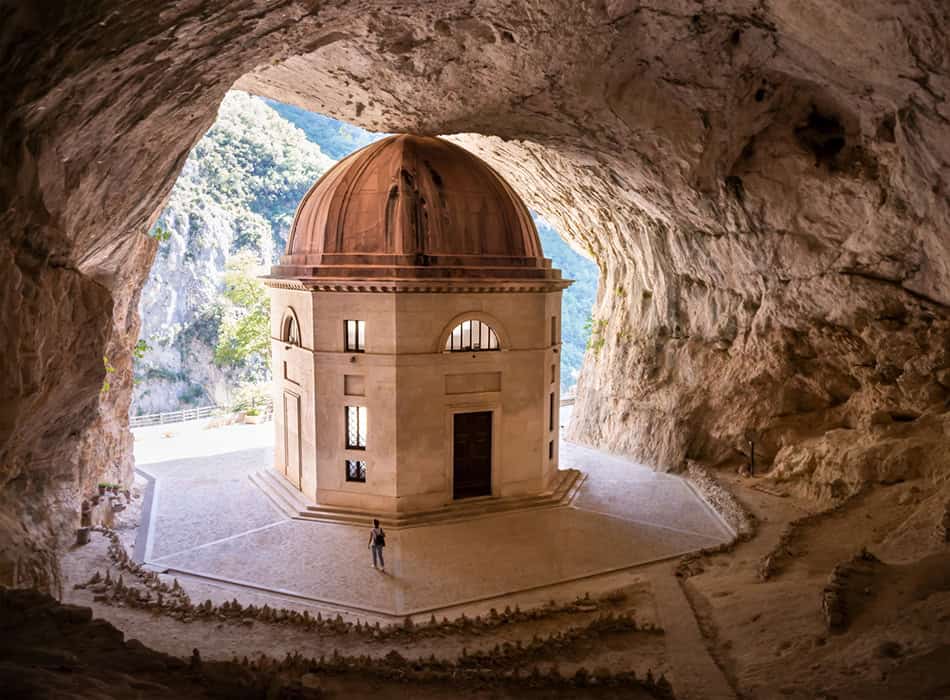 Tempio del Valadier (The Hermitage Church), Italy