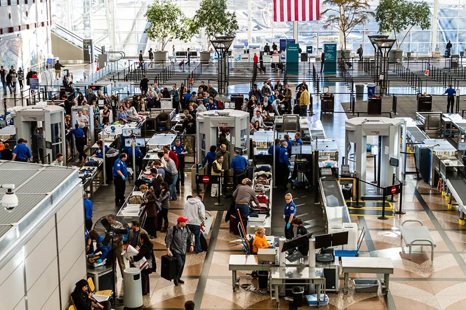 Airport Security Area