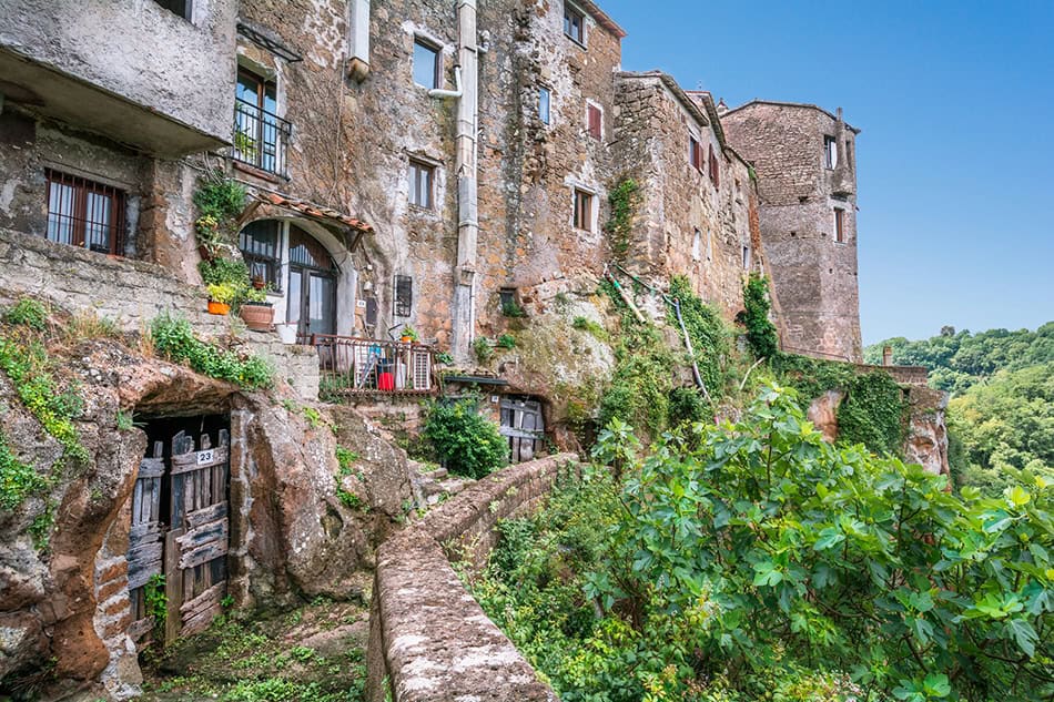 Calcata in Italy