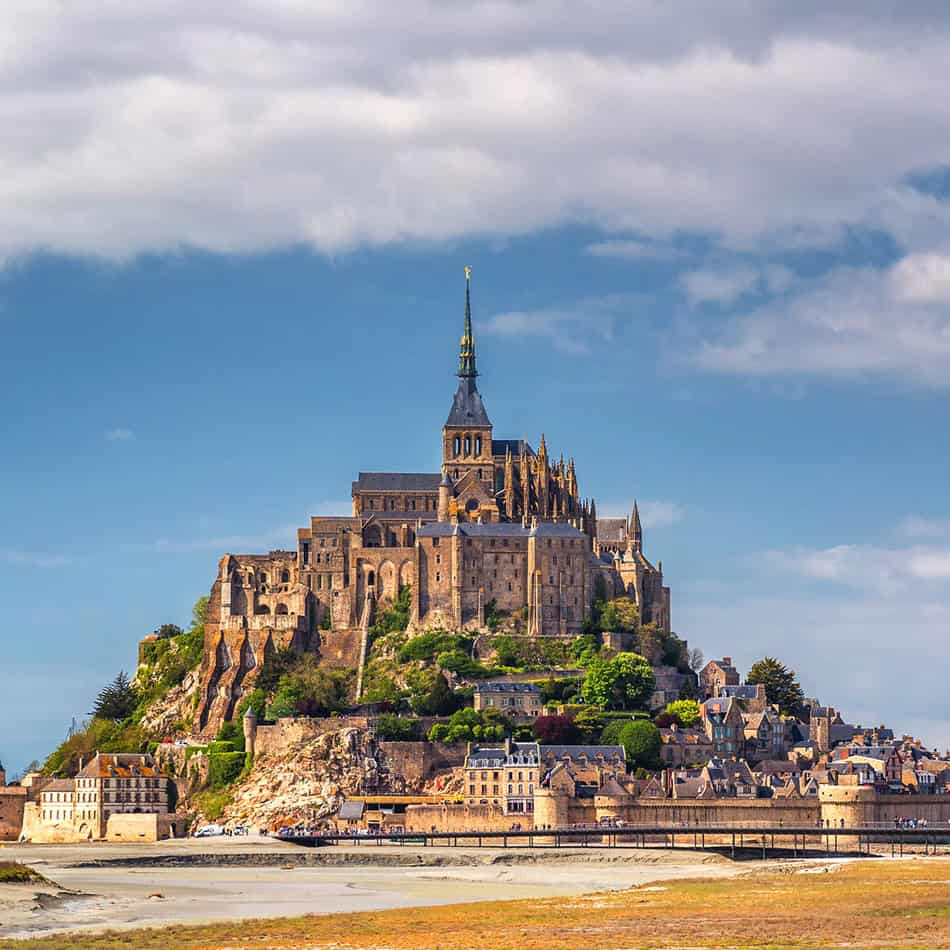 Le Mont-Saint-Michel in France