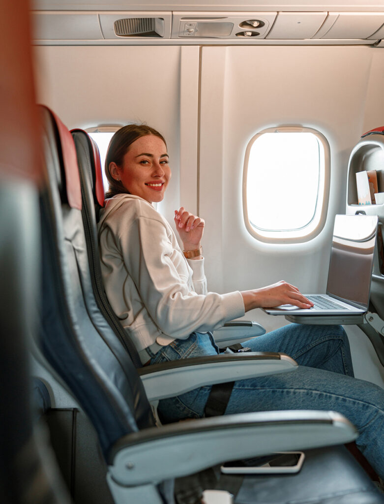 On a Plane flight
