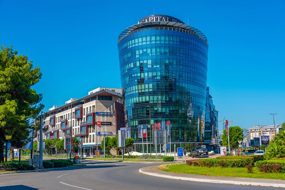 Podgorica in Montenegro