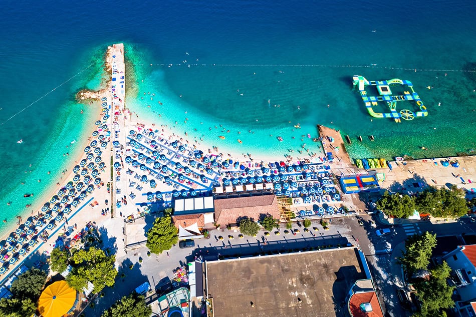 Poli Mora beach in Selce, Crikvenica - Croatia
