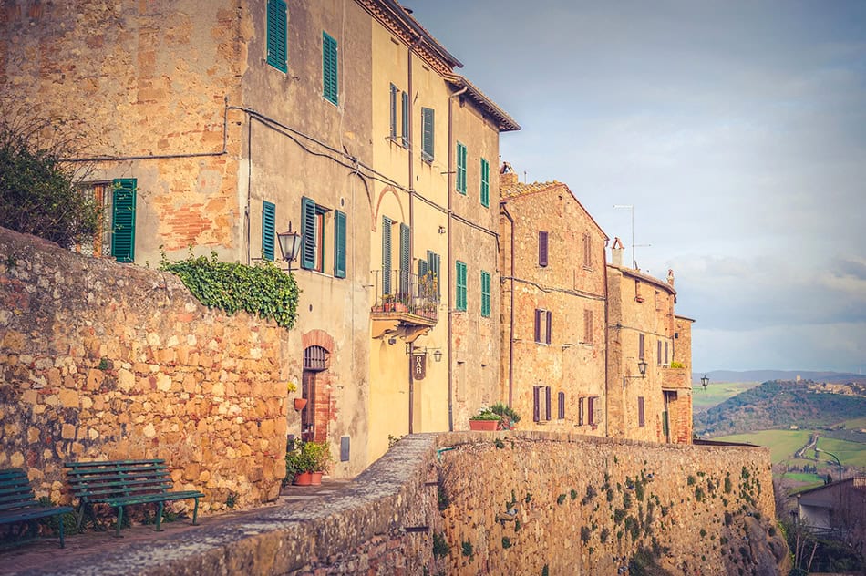 Pienza tuscany italy