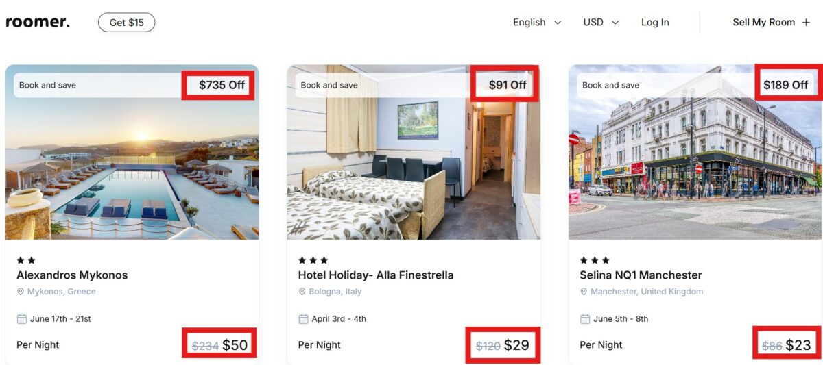 Roomer Hotel Deals