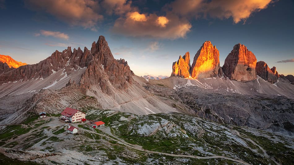 Tre Cime di Lavaredo Dolomites Italy