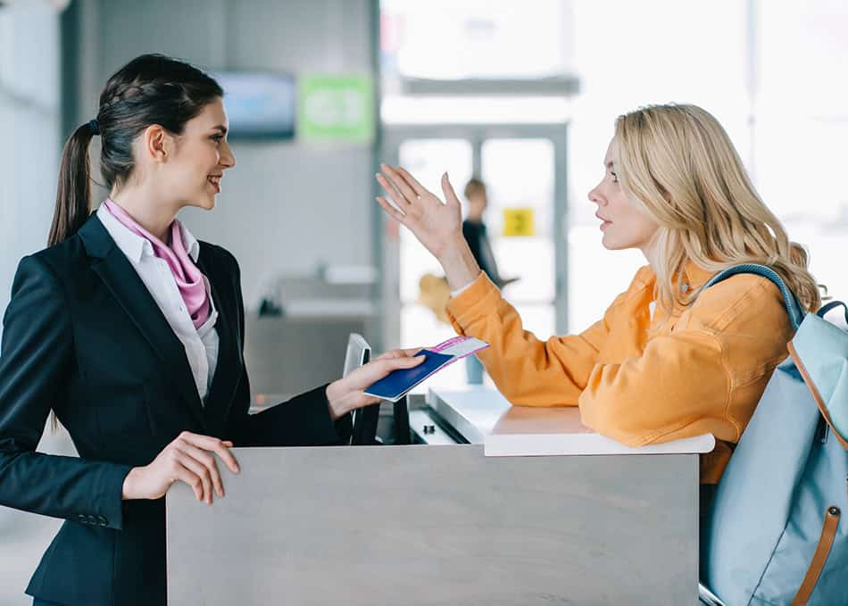 Airport Check in Counter