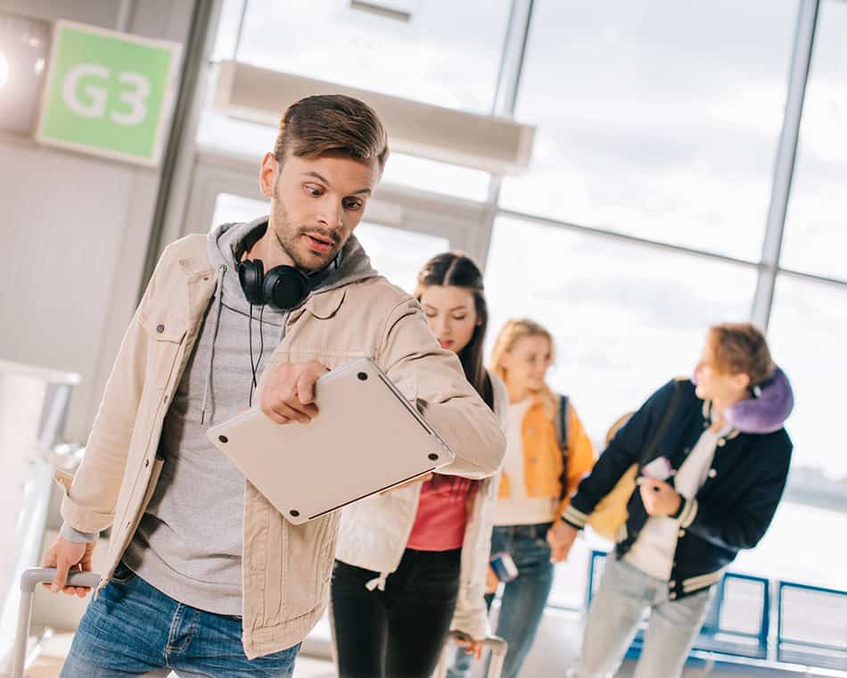 Airport Running Late