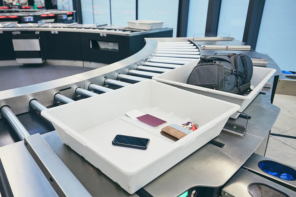 Airport Security Containers