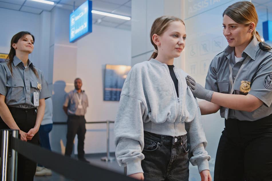 Airport Security Screening Pat Down