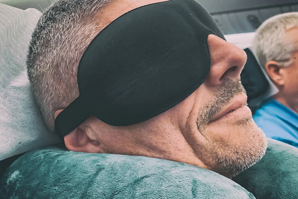 Contoured Sleep Mask Plane 