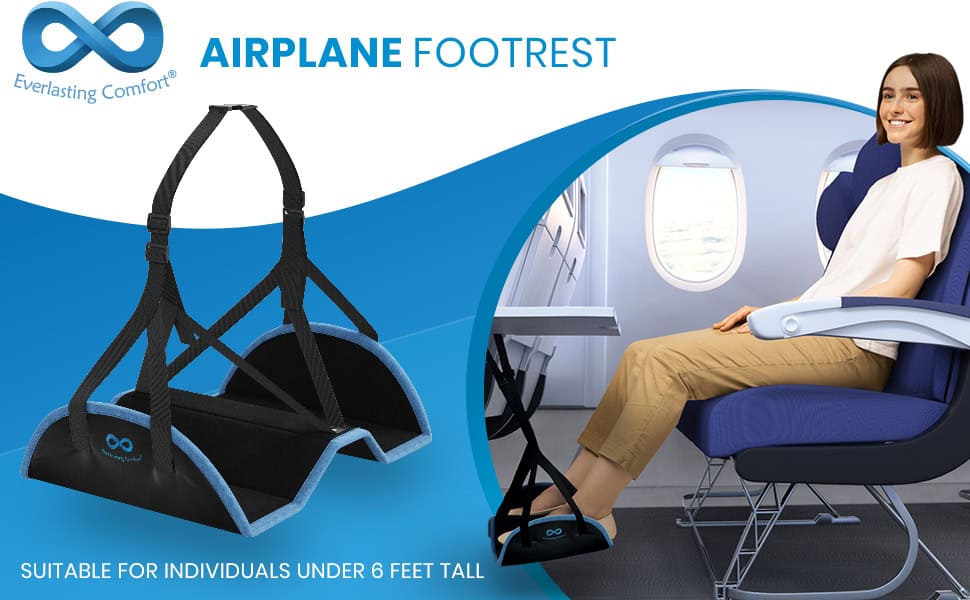Footrest Hammock for Plane