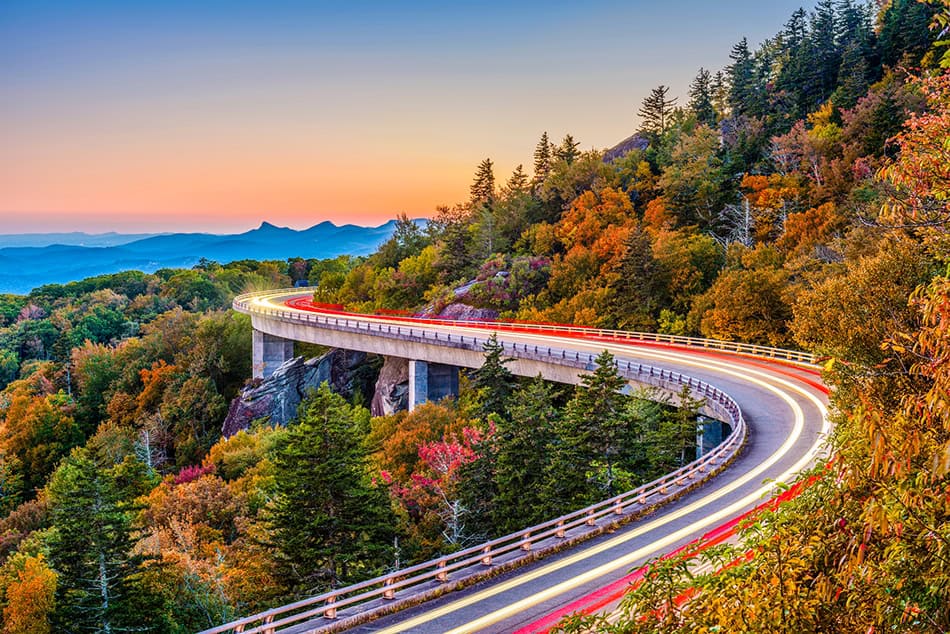 Linn Cove Viaduct North Carolina Blue Ridge Parkway