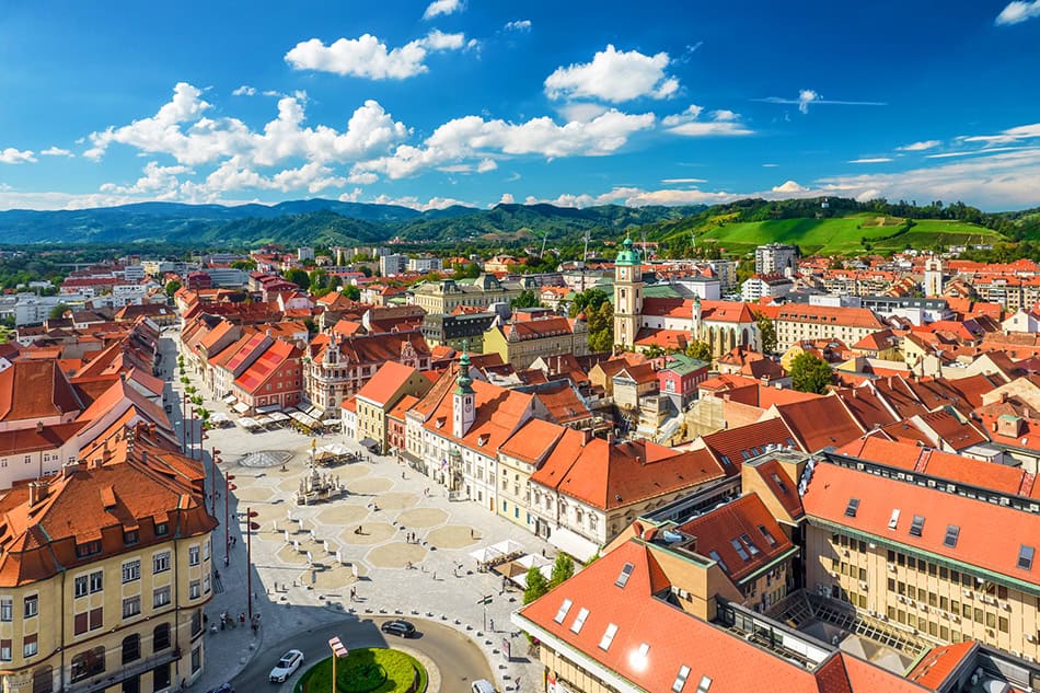 Maribor in Slovenia
