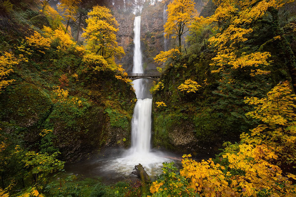 Multnomah Falls, Oregon USA