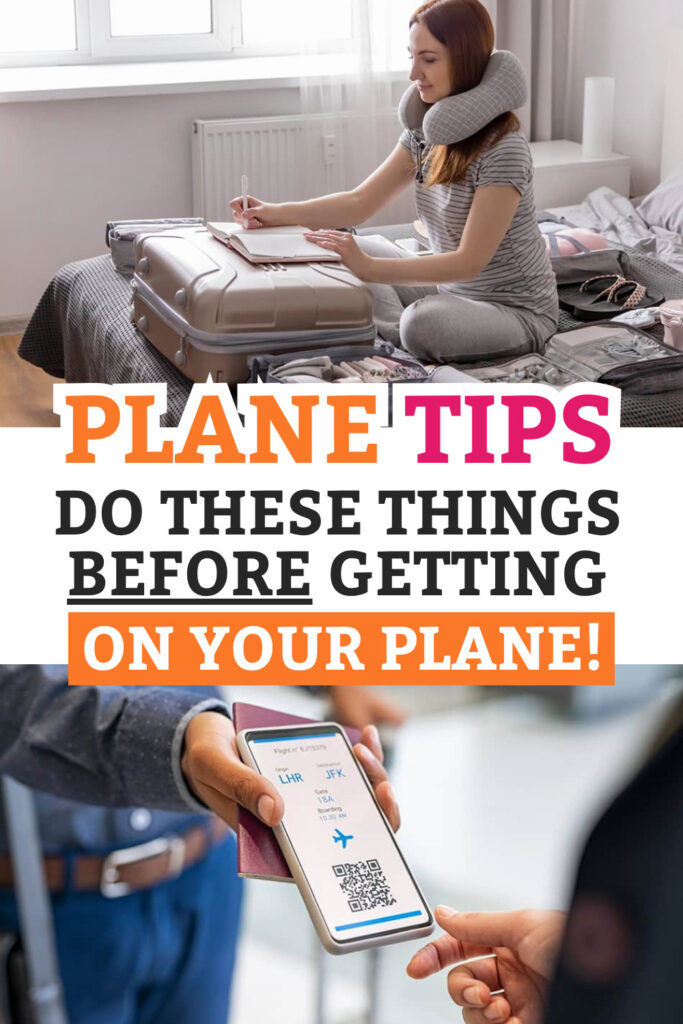 Plane Tips Do These Things Before Getting On Your Plane!