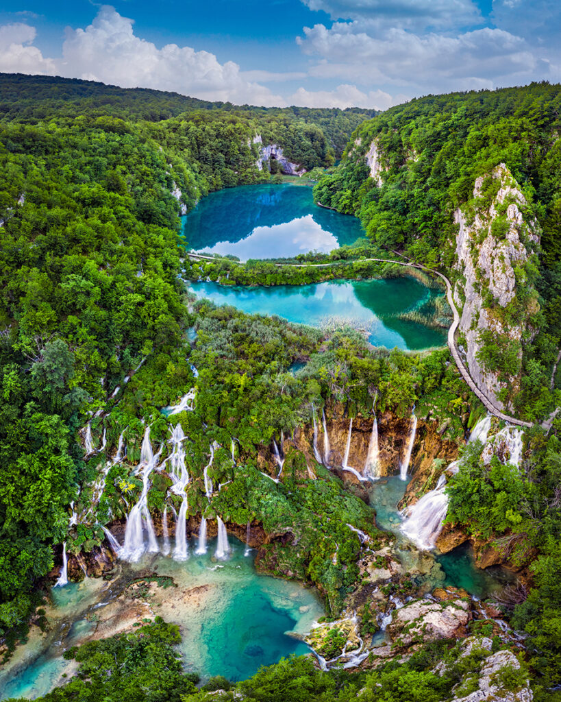 Plitvice Lakes in Croatia