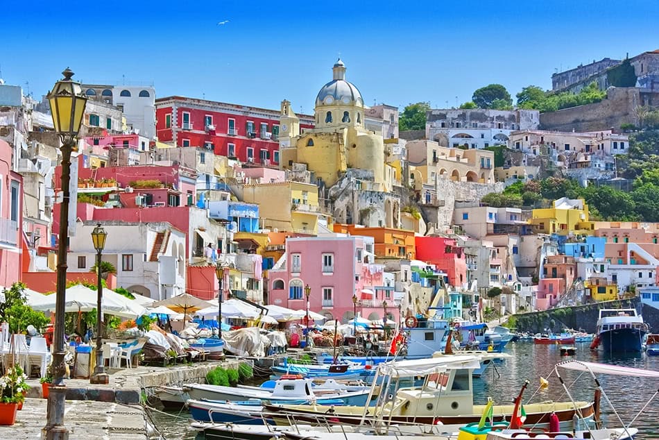 Procida Islands in Italy