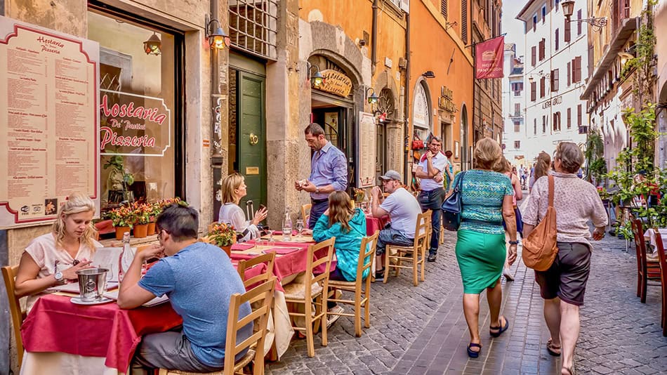 Restaurant Rome Italy