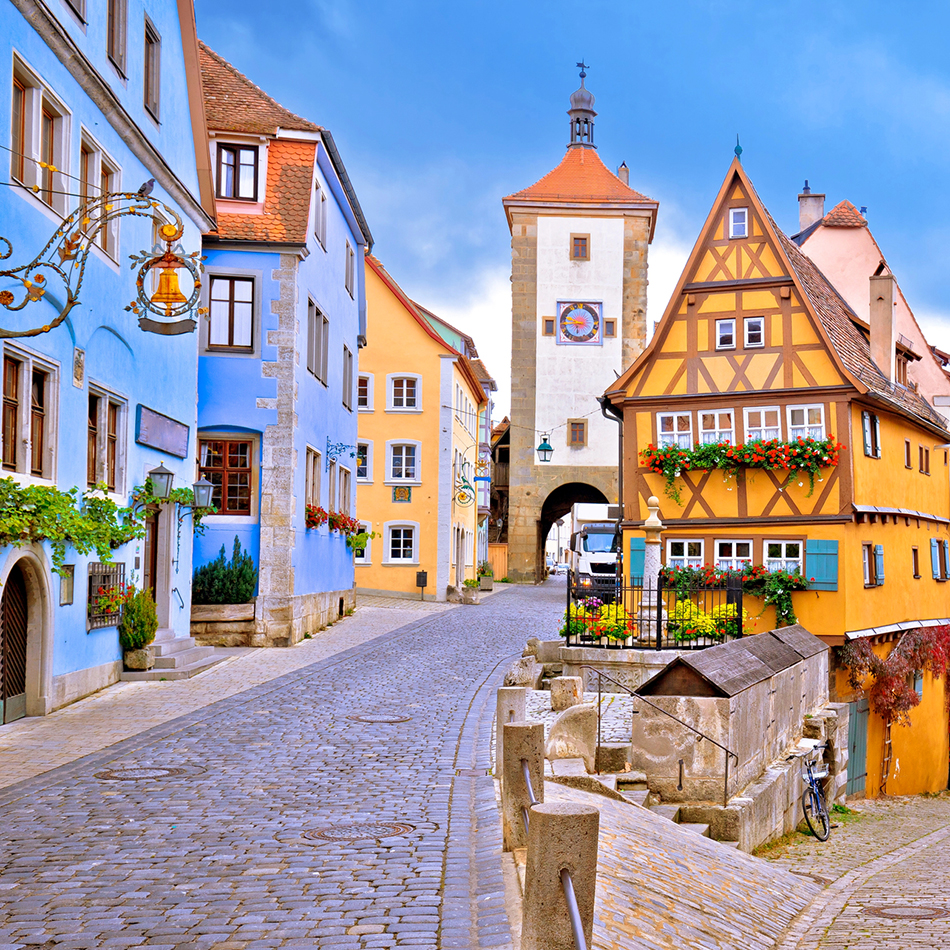 Rothenburg ob der Tauber in Germany