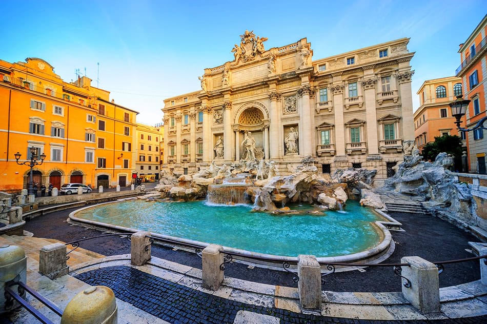 The Trevi Fountain, Rome, Italy