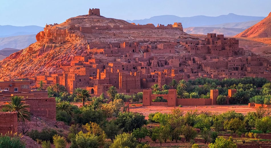 Village Ksar Ait Benhaddou in Morocco