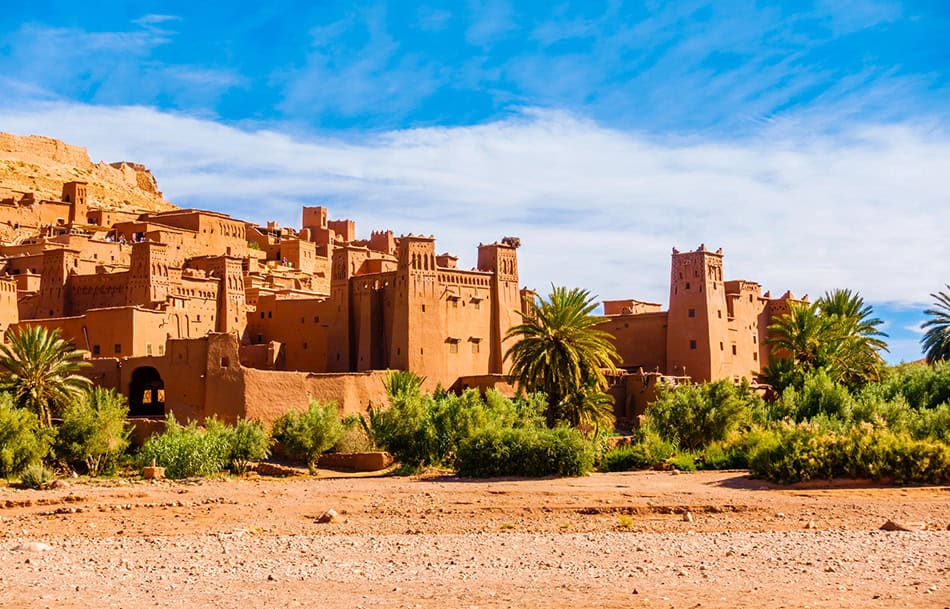 Village Ksar Ait Benhaddou in Morocco