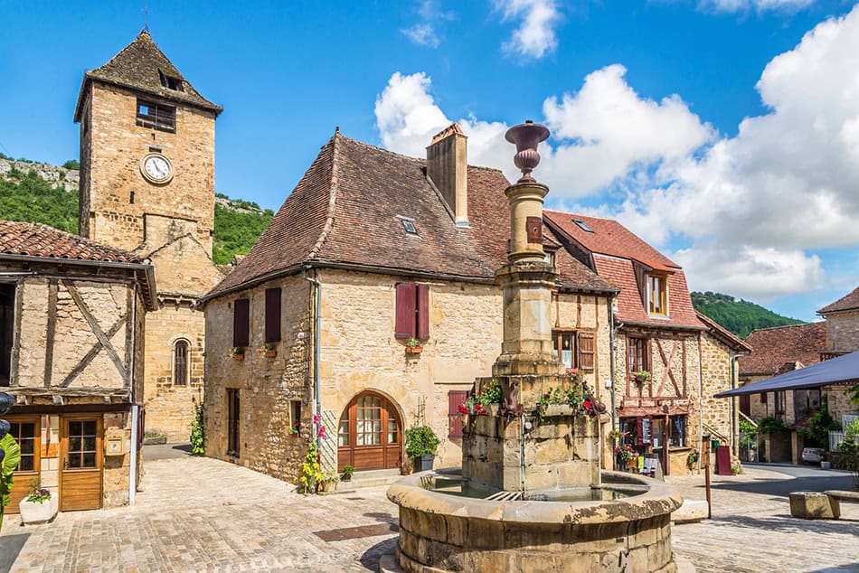 Autoire village in France