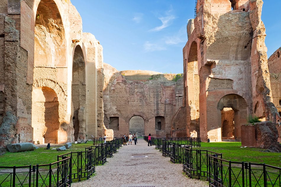 Baths of Caracalla Rome Italy
