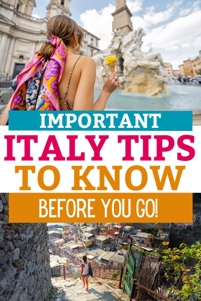 Important Italy Tips to Know Before You Go!
