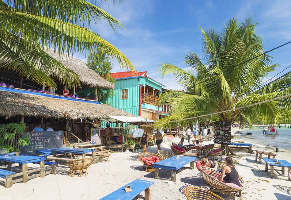 Koh rong island beach bars in cambodia