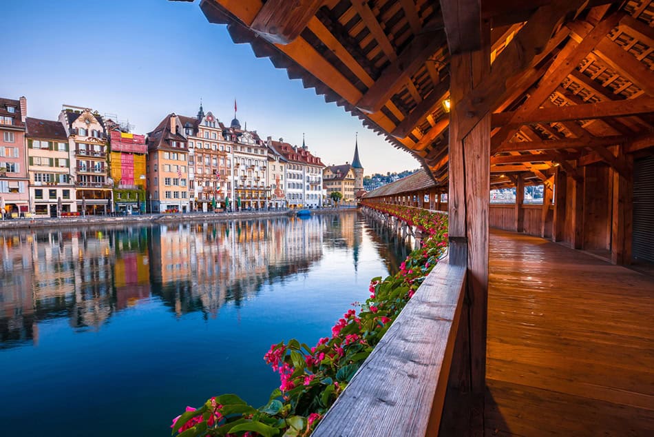 Lucerne Chapel Bridge Switzerland