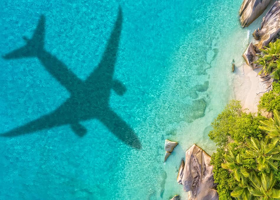 Plane flight Vacation Travel Trip