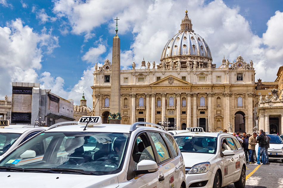 Taxi Rome Italy Transport