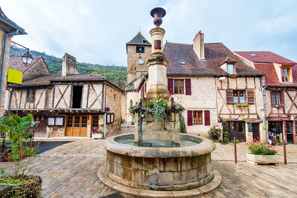 Autoire village in France