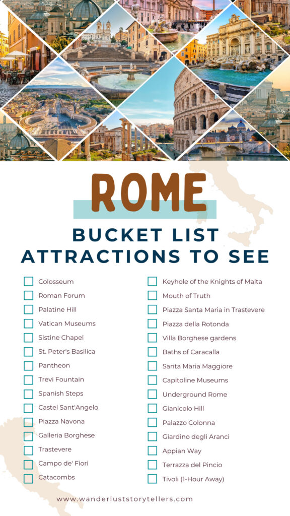 things to do in rome, rome bucket list, what to do in rome, rome trip