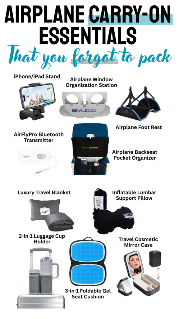 Airplane Carry-On Essentials you Forgot to Pack