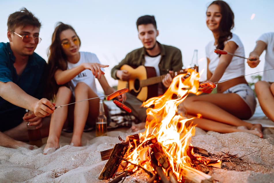 Beach Bonfire