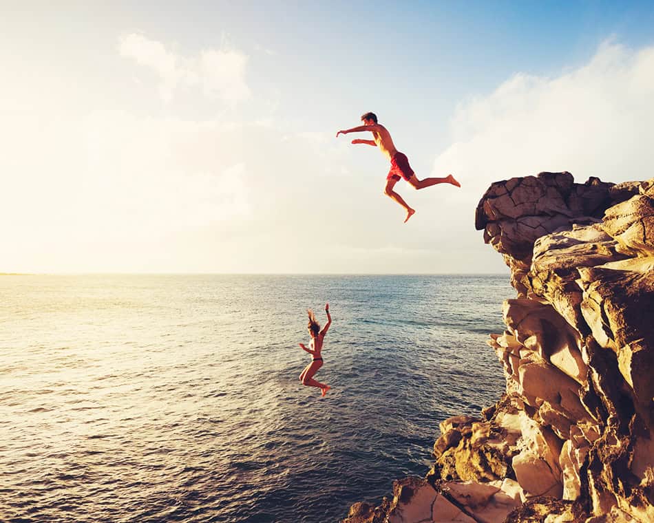 Cliff Jumping