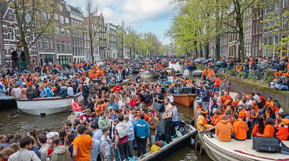 King's Day in Amsterdam
