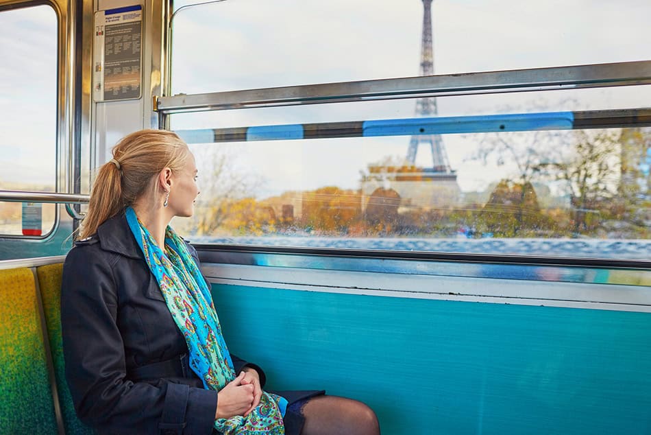 Paris Metro Train France