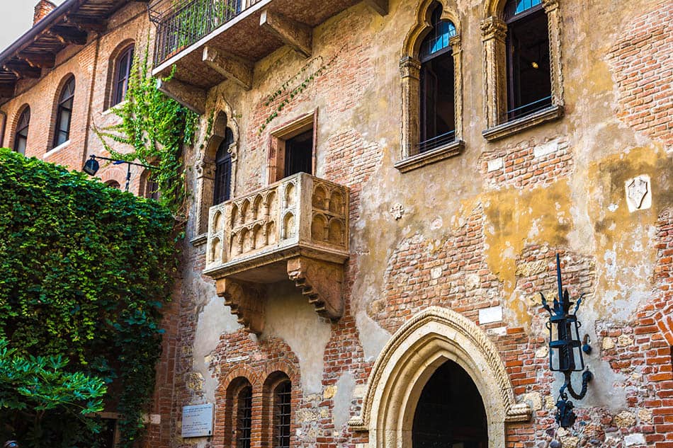 Romeo and Juliet's Balcony, Verona, Italy