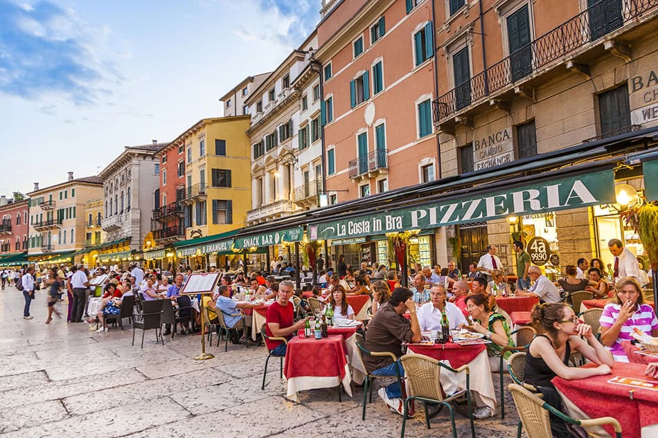 Verona Restaurant in Italy