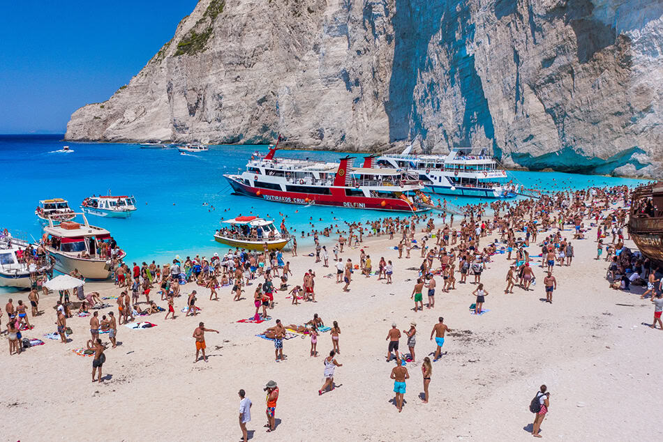 Zakynthos Ship Wreck Beach, Greece