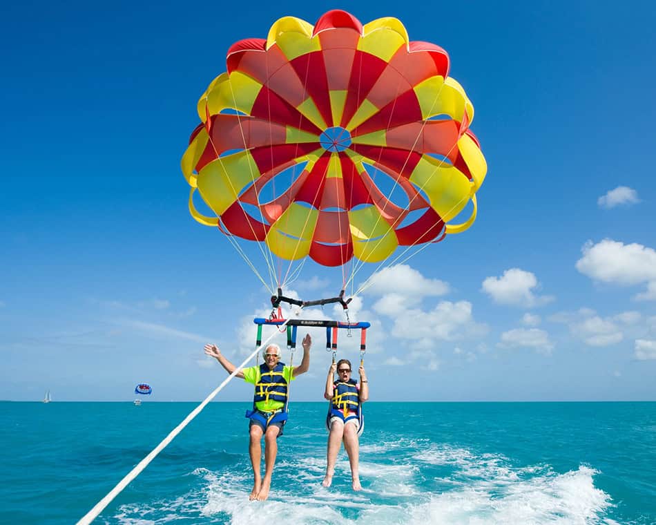parasailing