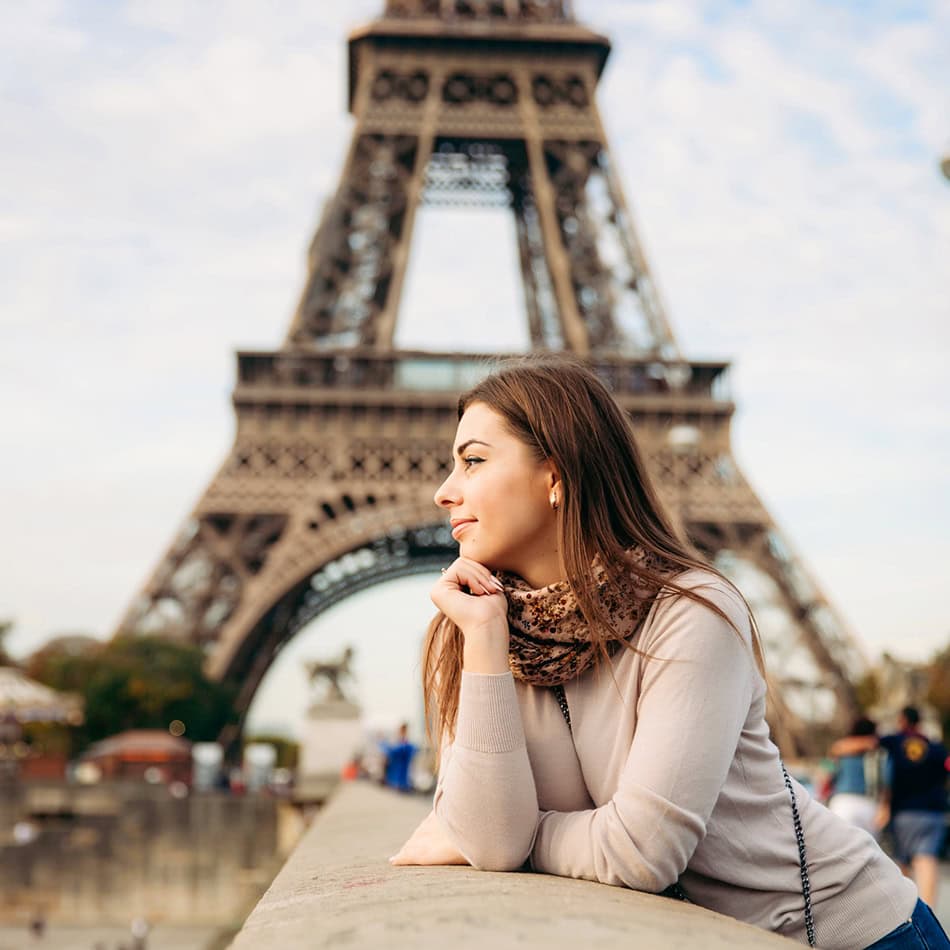 Eiffel Tower Paris in france