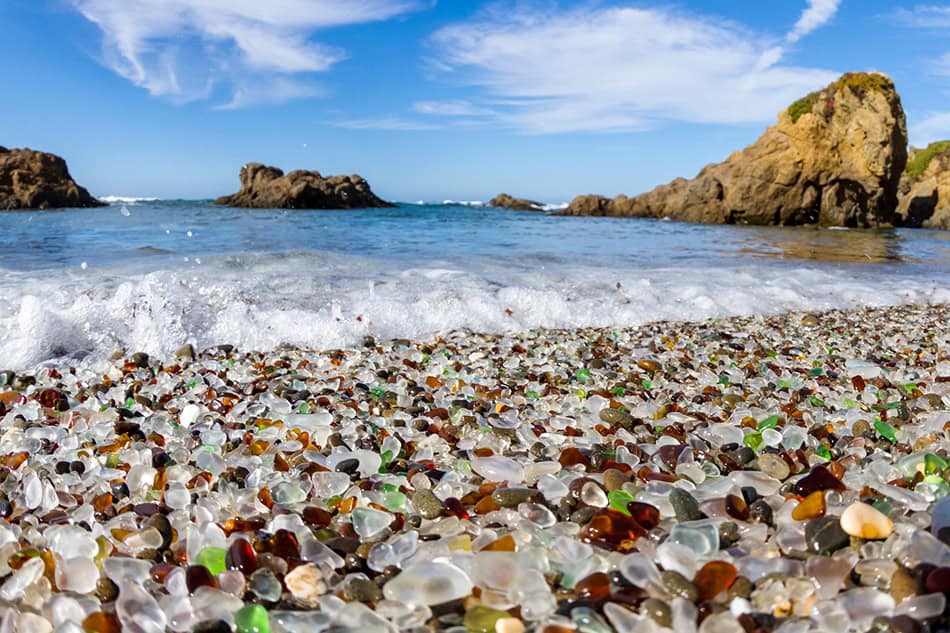 Glass Beach, California