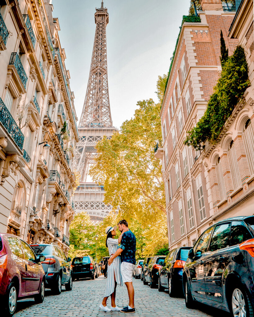 Paris in France Couple