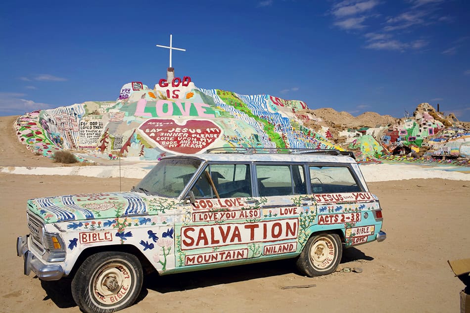 Salvation Mountain, California USA